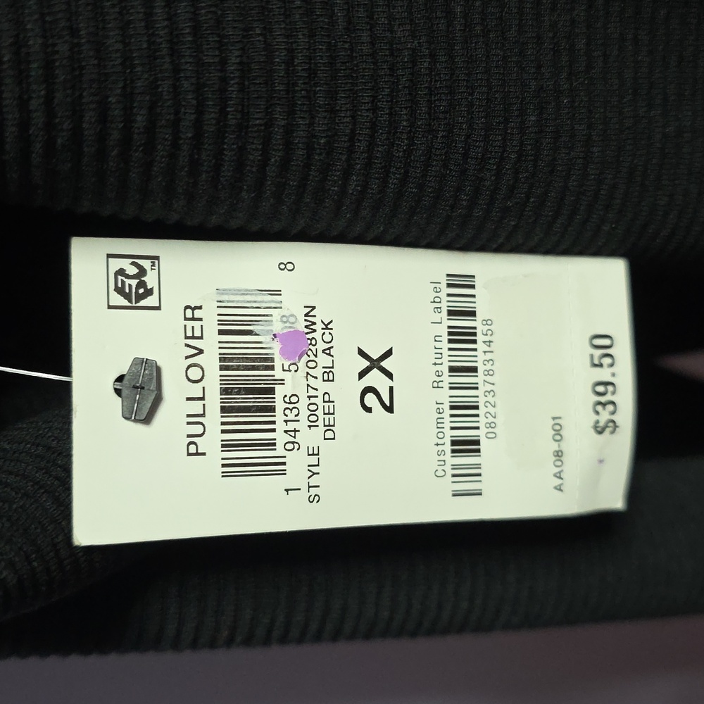 Ideology Black‎ Cowl Neck Sweater - Picture 4 of 6
